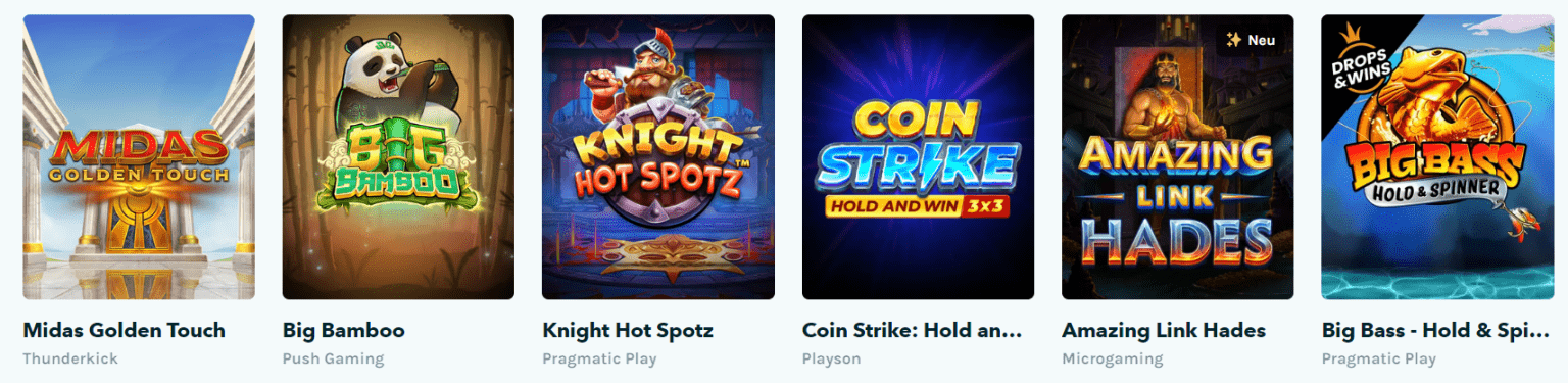 Lucky Days Spiele, Spielen Sie Online Slots und Tischspiele