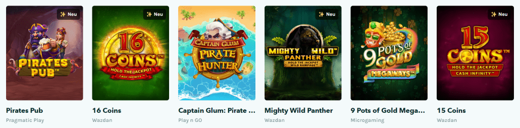 Lucky Days Spiele, Spielen Sie Online Slots und Tischspiele